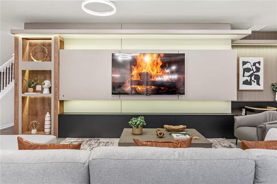 Furnished interior view inside a new home in Windsor Cay Resort, Clermont (Image 40). Furnished interior view inside a new home in Windsor Cay Resort, Clermont (Image 40).