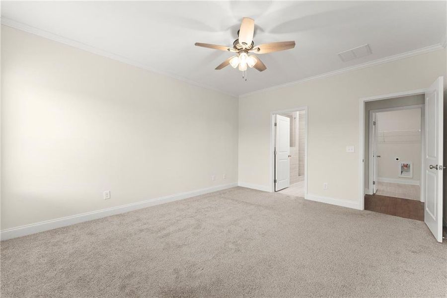 Spacious, unfurnished interior of a new home in , Dawsonville (Image 33).