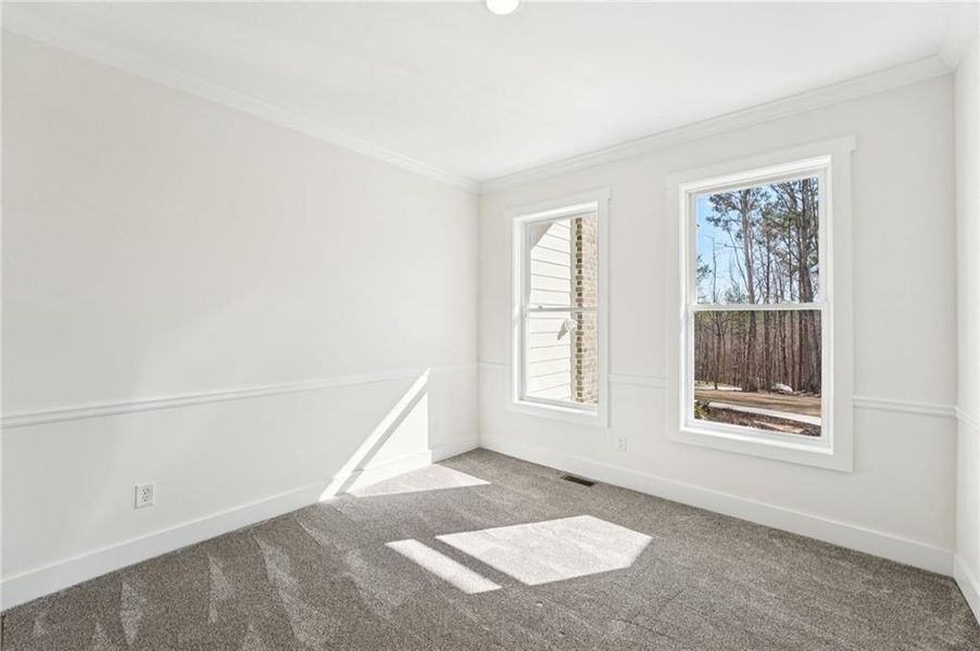 Spacious, unfurnished interior of a new home in , Canton (Image 64).