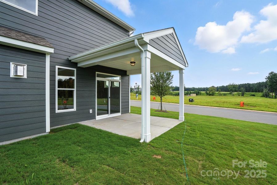 Front exterior of a new home in , Sherrills Ford, NC, highlighting curb appeal (Image 27). Front exterior of a new home in , Sherrills Ford, NC, highlighting curb appeal (Image 27).