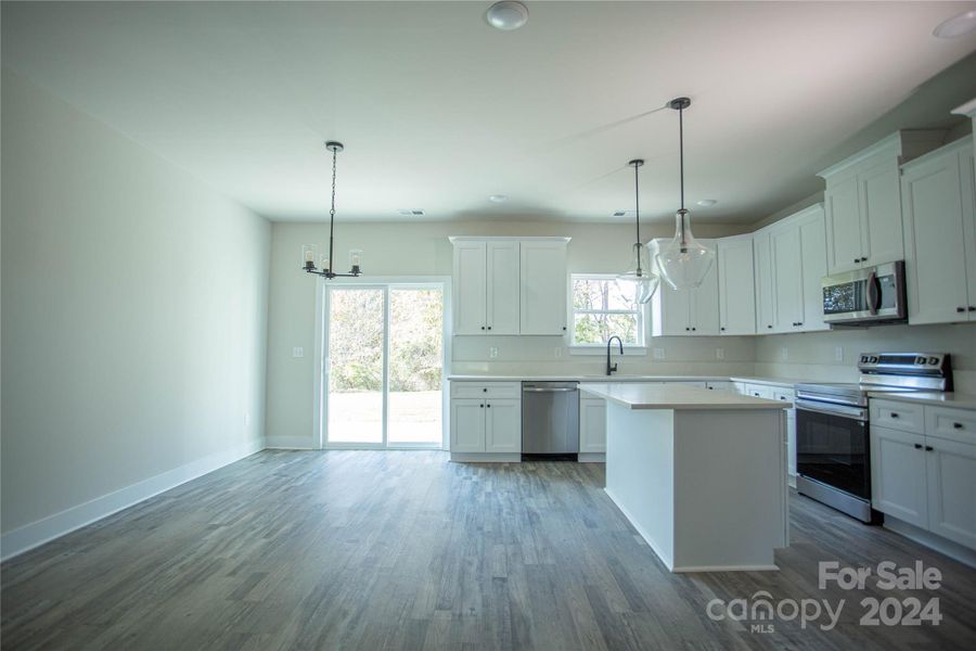 Dining room and Kitchen