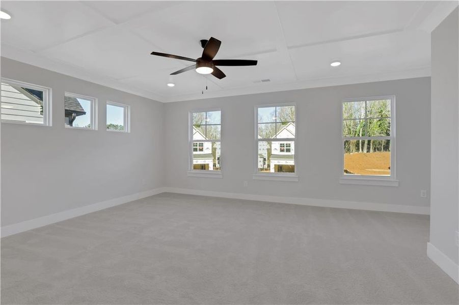 Spacious, unfurnished interior of a new home in Villas at Dawsonville, Dawsonville (Image 26). Spacious, unfurnished interior of a new home in Villas at Dawsonville, Dawsonville (Image 26).
