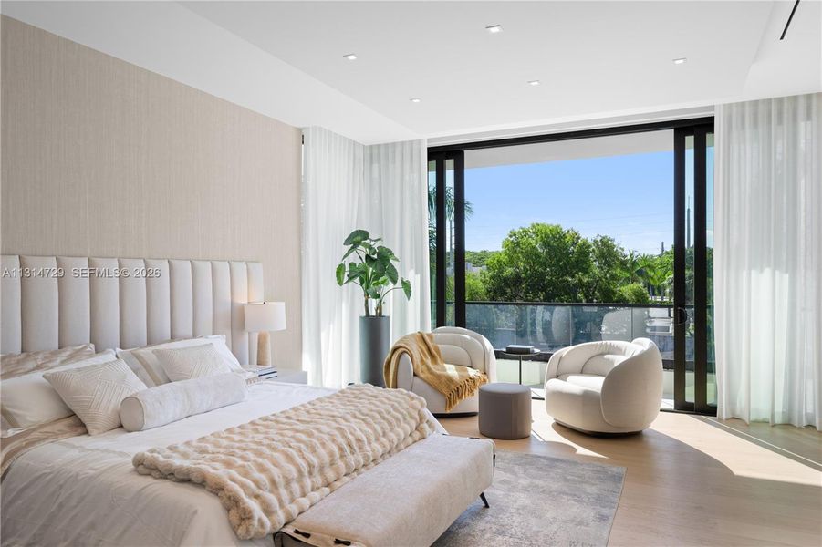 Furnished interior view inside a new home in , North Miami Beach (Image 28).