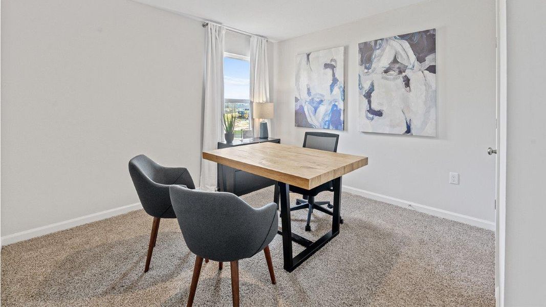 Representative furnished interior of a home built from the The Cali by D.R. Horton in Lake Mary Forest, Tallahassee (Image 31).