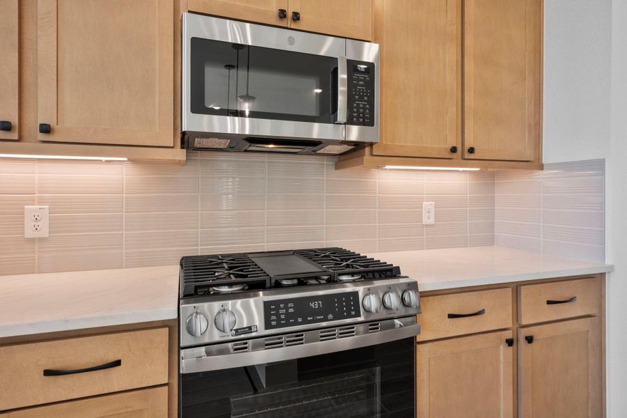 Close-up of interior finishes inside a home in Elyson, Katy (Image 14).