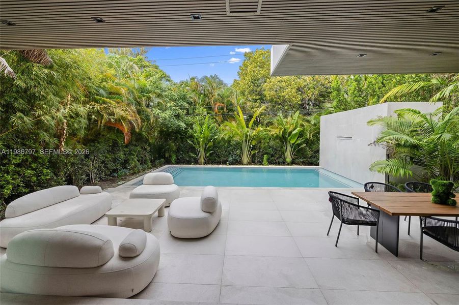 Exterior details and patio area of a home in , Miami Beach (Image 24).