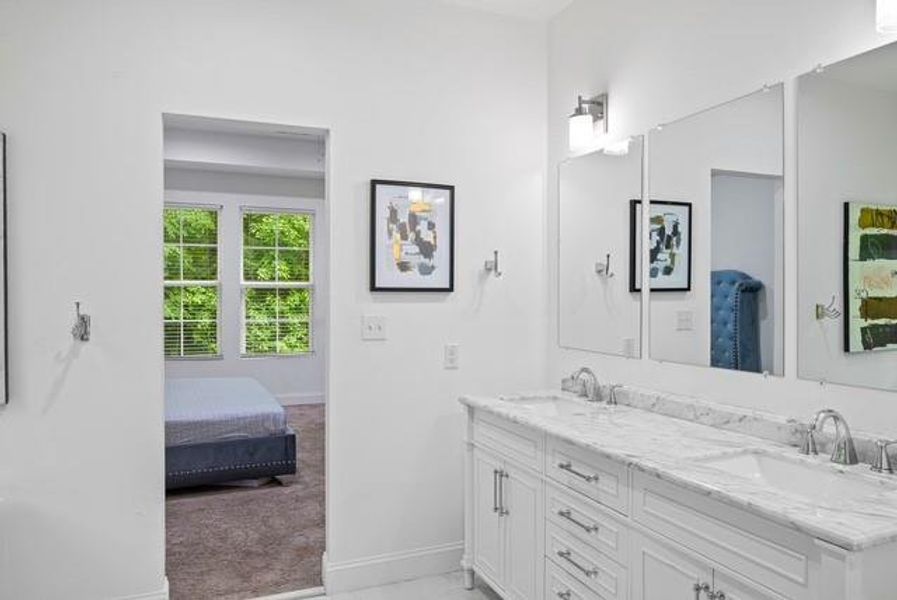 Furnished interior view inside a new home in , Douglasville (Image 19).