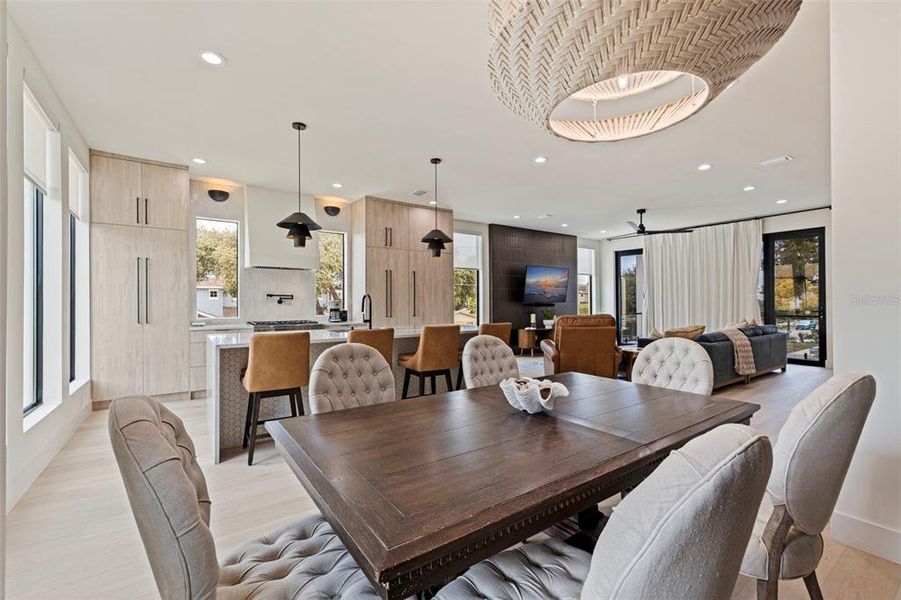 Furnished interior view inside a new home in , Tampa (Image 39).
