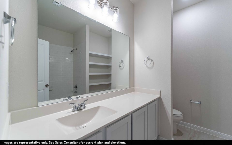 Representative furnished interior of a home built from the Esparza by CastleRock Communities in Solterra, Mesquite (Image 8).