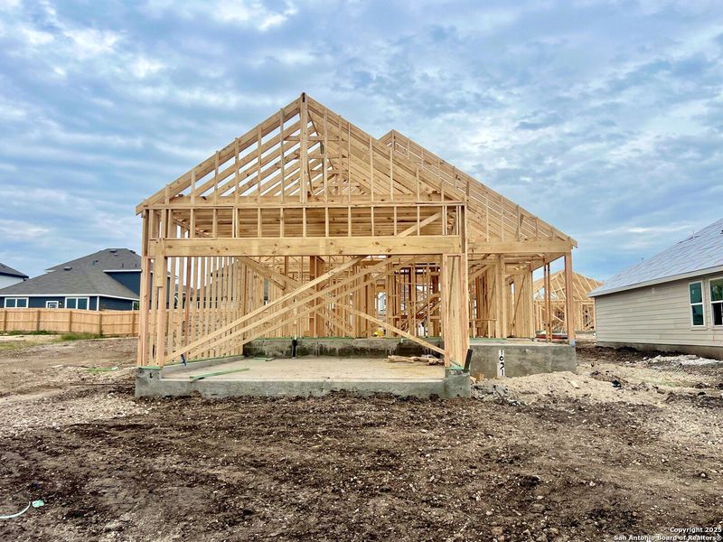 In-progress construction of a new home in Applewhite Meadows, San Antonio, TX (Image 23). In-progress construction of a new home in Applewhite Meadows, San Antonio, TX (Image 23).