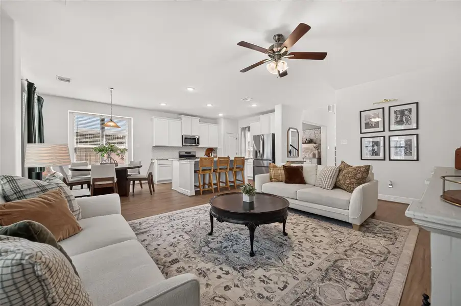Furnished interior view inside a new home in Audubon, Magnolia (Image 37).