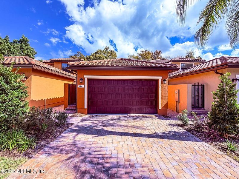 Front exterior of a new home in , Jacksonville, FL, highlighting curb appeal (Image 2).