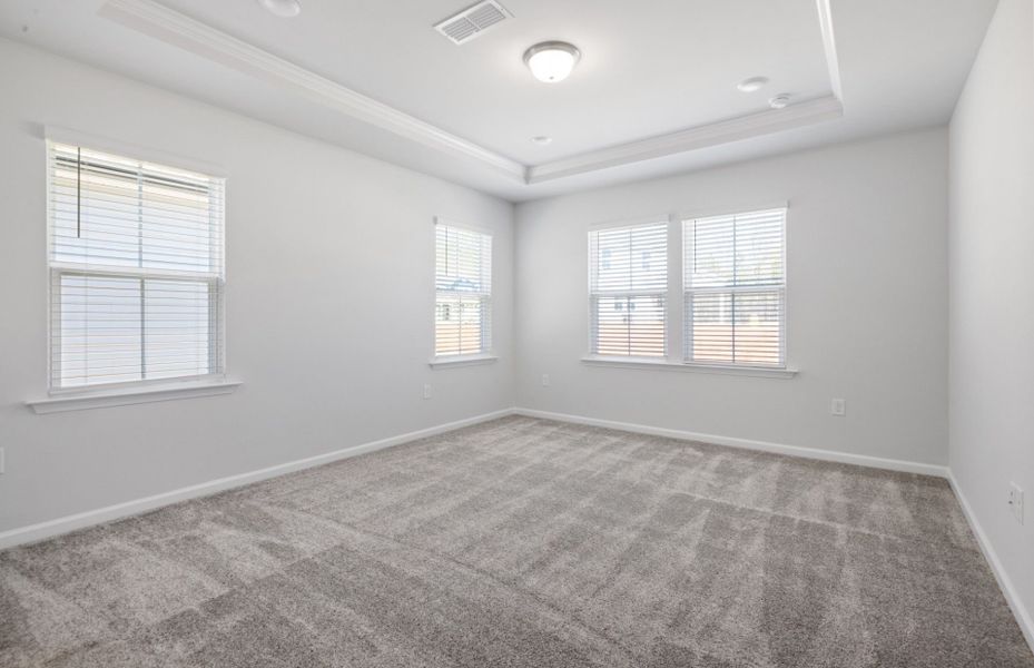 Spacious, unfurnished interior of a new home in Exchange at 401, Raleigh (Image 23).