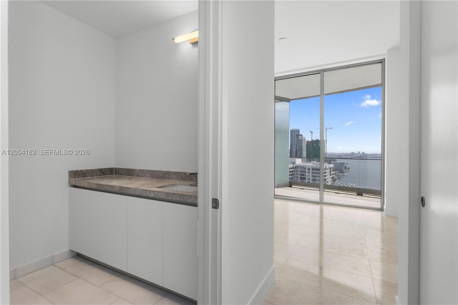 Furnished interior view inside a new home in , Miami (Image 13). Furnished interior view inside a new home in , Miami (Image 13).