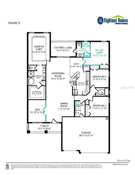 2D floor plan layout of this home in Aviary at Rutland Ranch, Parrish, FL (Image 2). 2D floor plan layout of this home in Aviary at Rutland Ranch, Parrish, FL (Image 2).