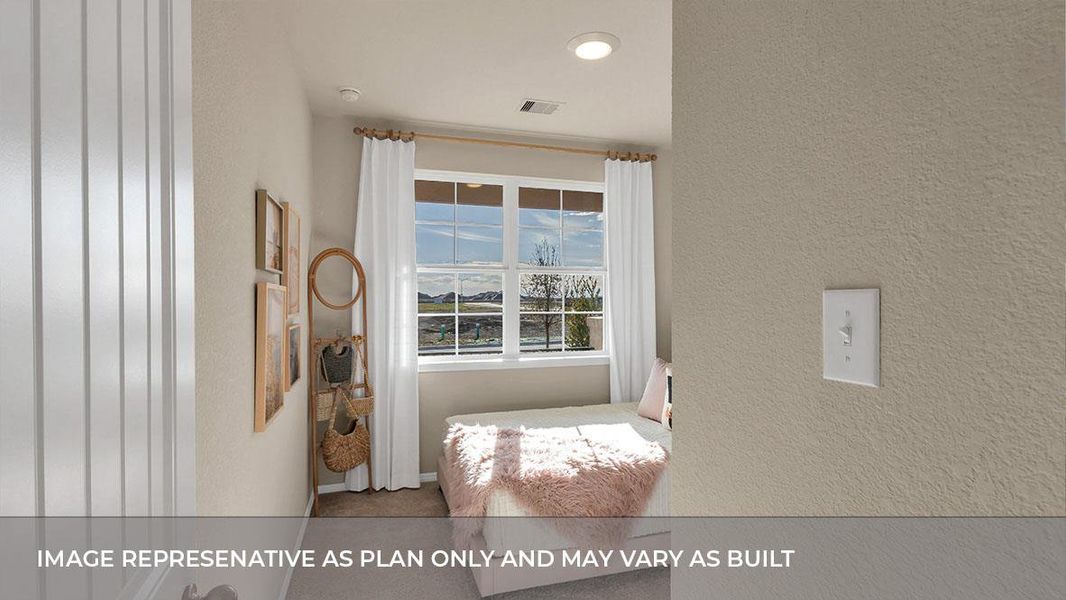 Furnished interior view inside a new home in Prairie Lakes, Buda (Image 21).