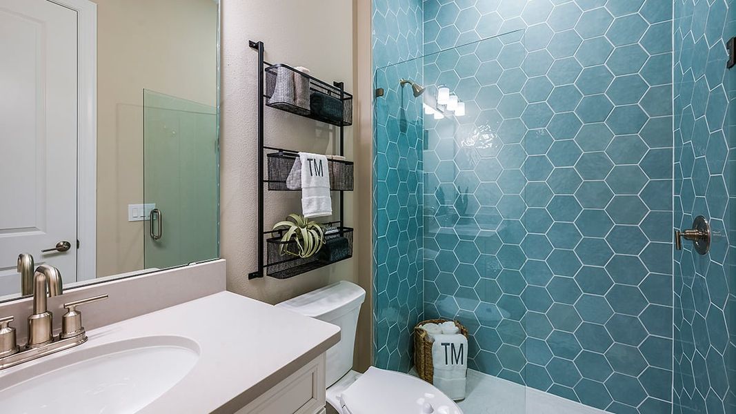 Representative furnished interior of a home built from the Cascata by Taylor Morrison in Esplanade at St. Marys, St. Marys (Image 14).