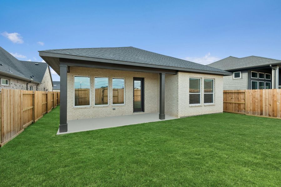 Exterior details and patio area of a home in Jubilee, Hockley (Image 4).