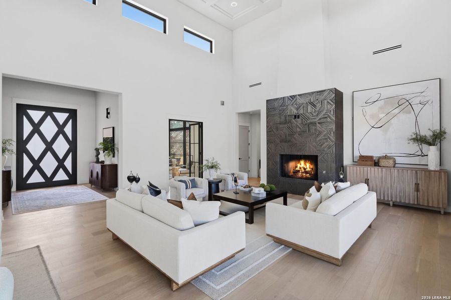 Furnished interior view inside a new home in , Boerne (Image 16).