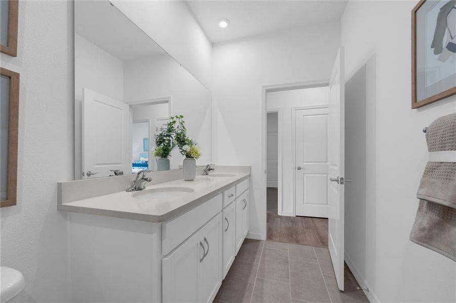 Furnished interior view inside a new home in Green Leaf, West Melbourne (Image 31).