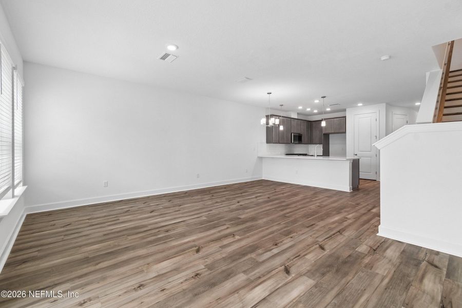 Spacious, unfurnished interior of a new home in Westerly Park at Wildlight – Overlook Collection, Yulee (Image 21).