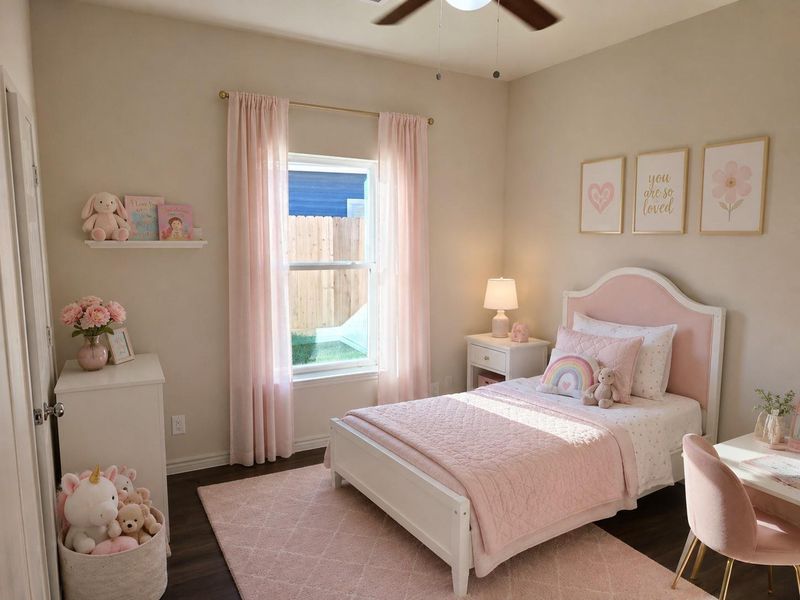 Staged Bedroom Staged Bedroom