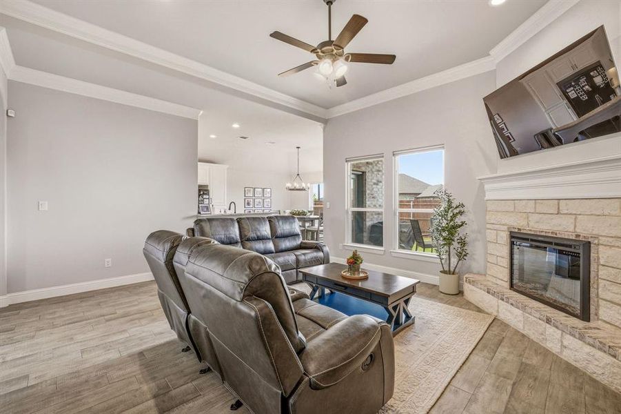 Furnished interior view inside a new home in , Tolar (Image 16). Furnished interior view inside a new home in , Tolar (Image 16).