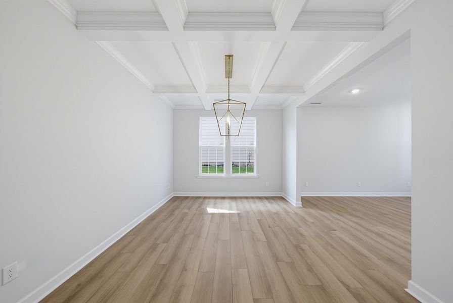 Spacious, unfurnished interior of a new home in Sweetbrier, Durham (Image 15).