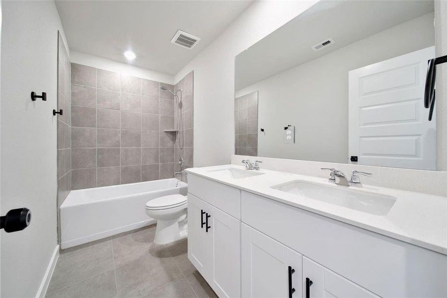 Furnished interior view inside a new home in Magnolia Place, Magnolia (Image 7).