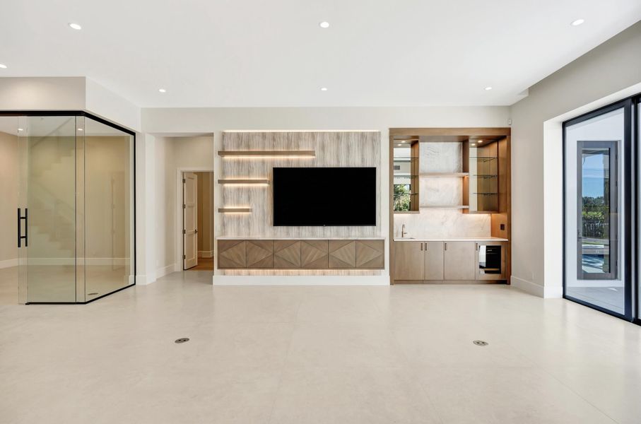 Rendering TV Wall
