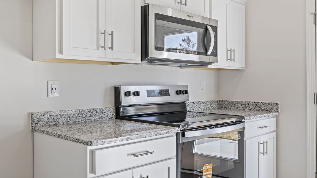 Furnished interior view inside a new home in Brookside Ridge Townhomes, Greer (Image 9).