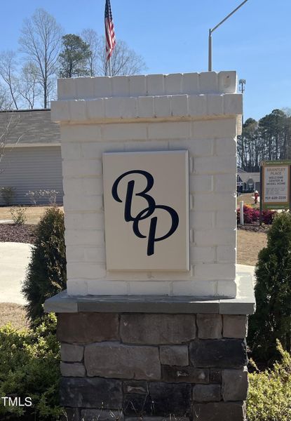 Brantley Place Monument