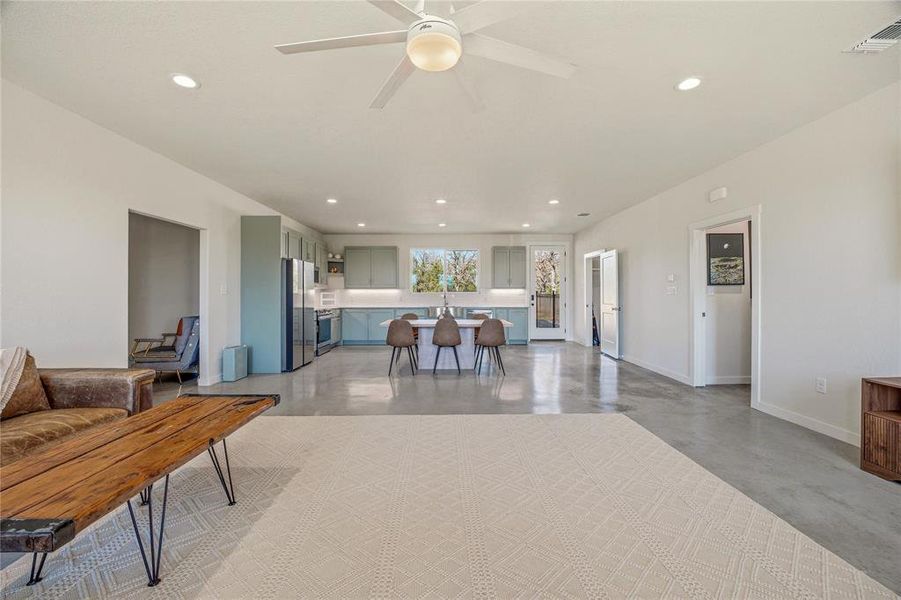 Furnished interior view inside a new home in , Santo (Image 3).