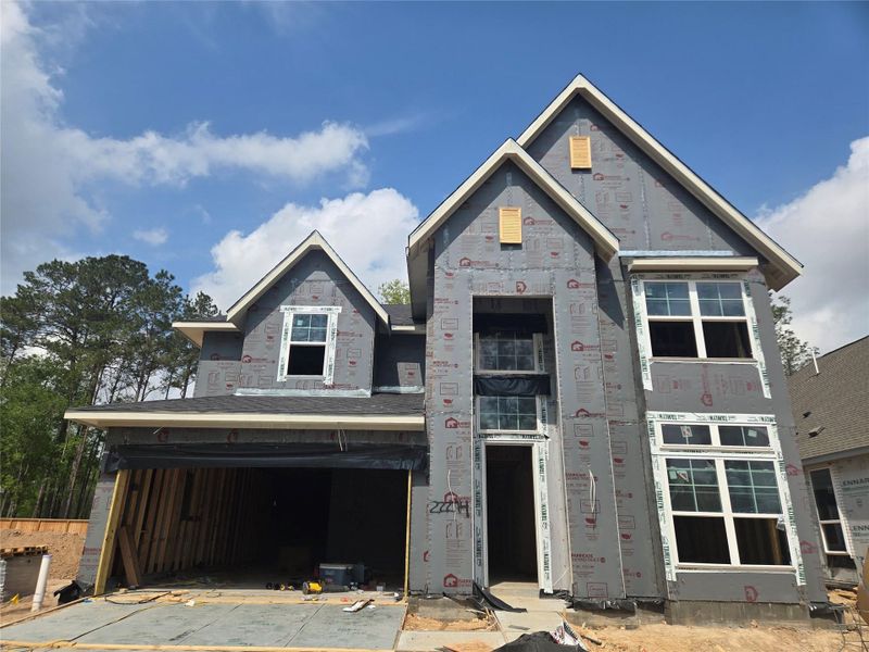 Newmark Homes Linz plan elevation #9. Estimated completion the end of July 2026 Newmark Homes Linz plan elevation #9. Estimated completion the end of July 2026