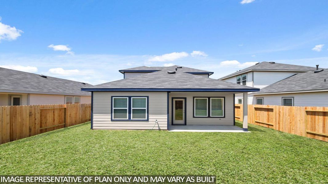 Representative exterior details of a home built from the Hanna by D.R. Horton in Lake Conroe Cove, Willis (Image 3). Representative exterior details of a home built from the Hanna by D.R. Horton in Lake Conroe Cove, Willis (Image 3).