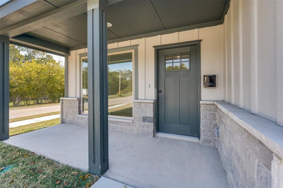 Exterior details and patio area of a home in , Fort Worth (Image 14). Exterior details and patio area of a home in , Fort Worth (Image 14).