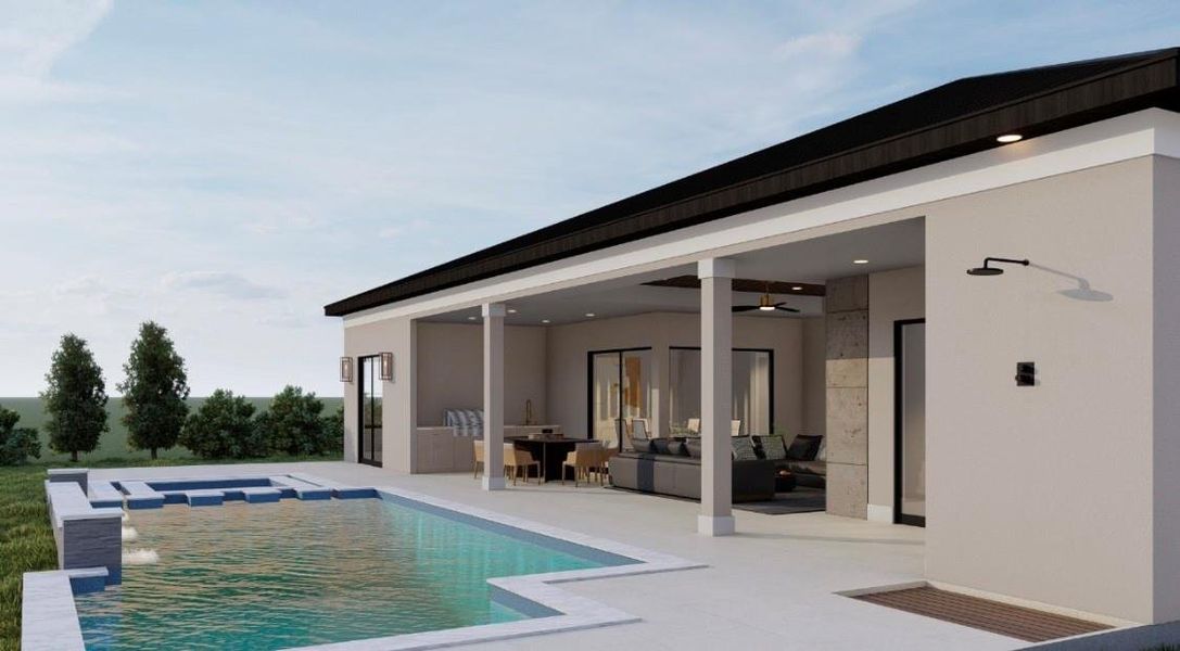 Artist rendering of a similar Pool Built by Bischoff Construction Artist rendering of a similar Pool Built by Bischoff Construction