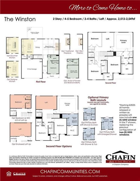 2D floor plan layout of this home in Ponderosa Farms Estates, Gainesville, GA (Image 6).