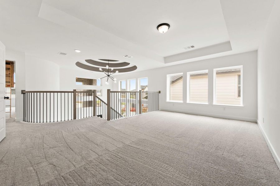 Spacious, unfurnished interior of a new home in Cross Creek West - 45', Fulshear (Image 15). Spacious, unfurnished interior of a new home in Cross Creek West - 45', Fulshear (Image 15).