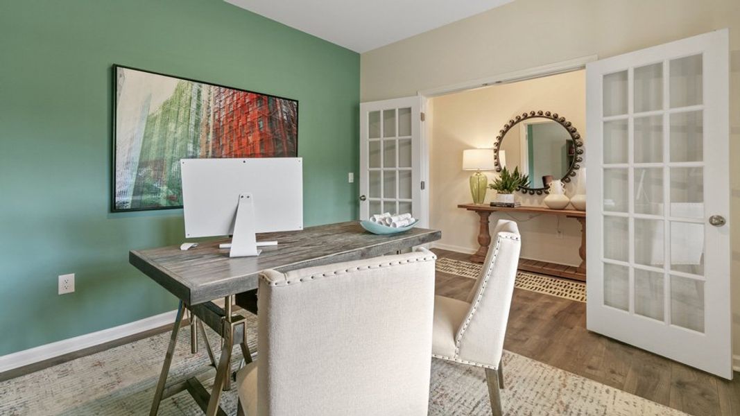 Furnished interior view inside a new home in Bryson Park, Lexington (Image 5).