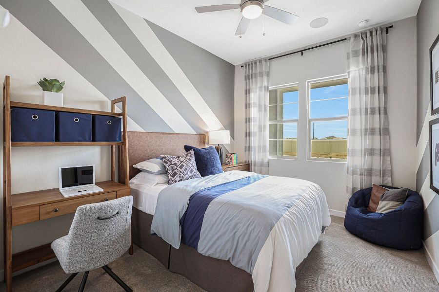 Representative furnished interior of a home built from the Copper by Mattamy Homes in Empire Pointe, Queen Creek (Image 30).