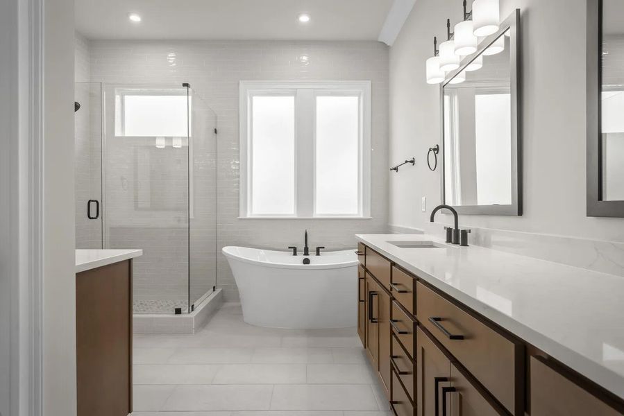 The Monroe B Primary Suite Bathroom The Monroe B Primary Suite Bathroom