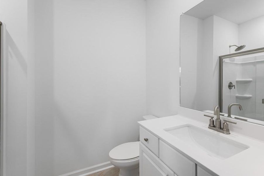 Furnished interior view inside a new home in Hampton Trace, Marietta (Image 8).