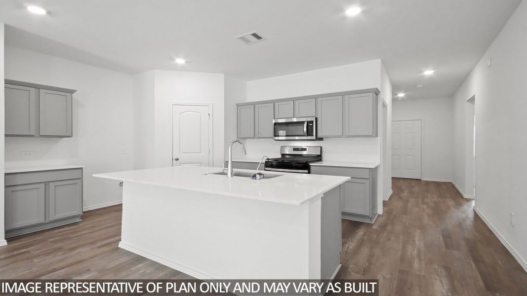 Furnished interior view inside a new home in Mill Creek, Magnolia (Image 4).