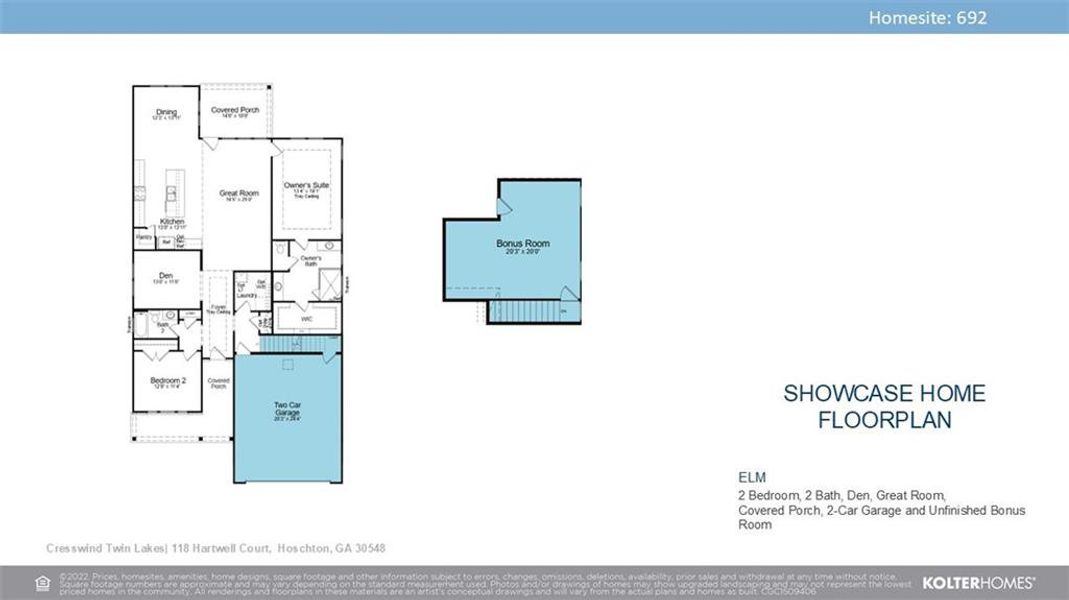 2D floor plan layout of this home in Cresswind Georgia at Twin Lakes, Hoschton, GA (Image 3). 2D floor plan layout of this home in Cresswind Georgia at Twin Lakes, Hoschton, GA (Image 3).