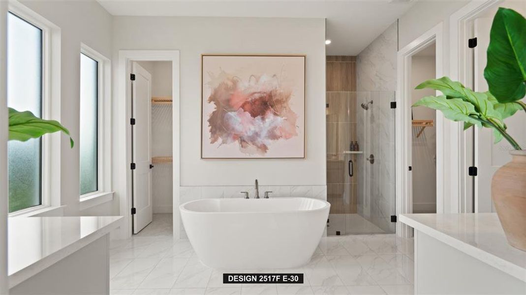 Furnished interior view inside a new home in Star Farms at Lakewood Ranch, Bradenton (Image 18).