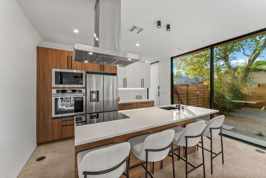 Furnished interior view inside a new home in , Austin (Image 7). Furnished interior view inside a new home in , Austin (Image 7).