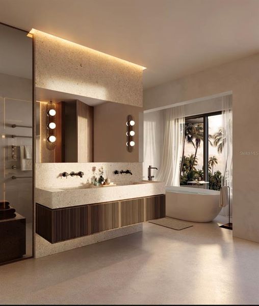 Furnished interior view inside a new home in , Palm Coast (Image 7).