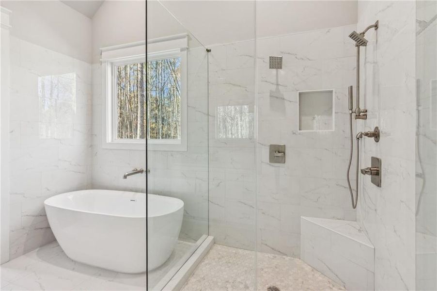 Furnished interior view inside a new home in , Dawsonville (Image 10).