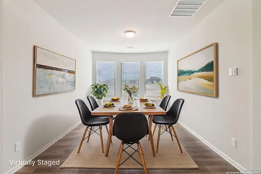 Furnished interior view inside a new home in Kallison Ranch, San Antonio (Image 10).
